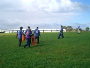 7. 2009년 5월16일 코리안 가든 예정부지 Barry's Point Reserve 에서의 봉사 첫날의 장면들