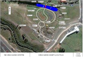 Korean Garden Barrys Point Concept Plan by 정화용 on 03 Nov 08