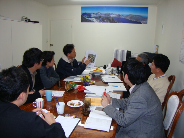 코리안가든 설계사 계약미팅 22nd Oct 09